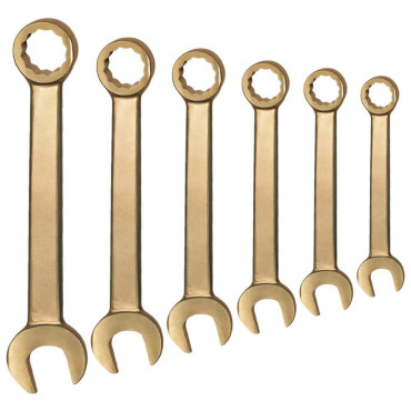 RINGMAULSCHLÜSSEL-SATZ, FUNKENFREI, 26-STK, 6 - 32 MM