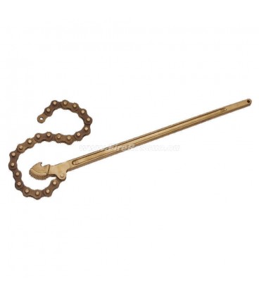 KETTENROHRZANGE, FUNKENFREI, FÜR Ø BIS 50 MM