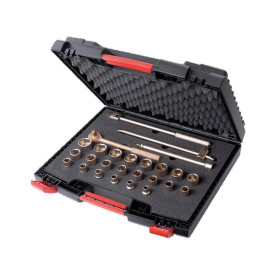 SOCKET WRENCH 1/2" SET IN A CASE, NON-SPARKING, 26 PIECES