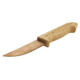 KNIFE, NON-SPARKING, WITH WOODEN HANDLE, 180 MM