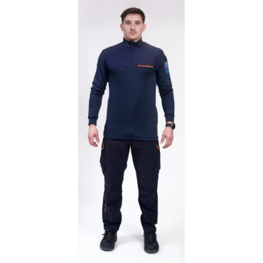 ZIVILSCHUTZ ROLLKRAGENPULLOVER - UNISEX