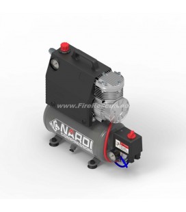 NARDI SILVERSTONE 2, 5 LIT BATTERY OIL-FREE COMPRESSOR - 12 V
