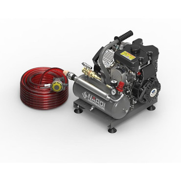 NARDI EXTREME HOOKAH 5G 70, 7 LIT, PETROL OIL-FREE COMPRESSOR