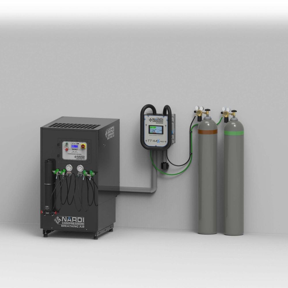 Nitrox Compressor NARDI PACIFIC MX NITROX HIGH-PRESSURE COMPRESSOR Electric compressors