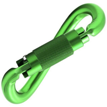 KONG OVALONE DNA AUTO BLOCK KARABINER - GRÜN