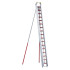 JUST 3-TEILIGE FEUERWEHR-AUSZIEHLEITER EN 1147 - 14,0 m