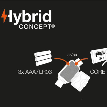 NAGLAVNA SVETILKA PETZL TIKKA, 350 LUM