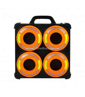 DVERKEHRSKEGEL 360 LED-SIGNALLEUCHTE IM KOFFER