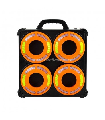 VERKEHRSKEGEL 360 LED-SIGNALLEUCHTE IM KOFFER