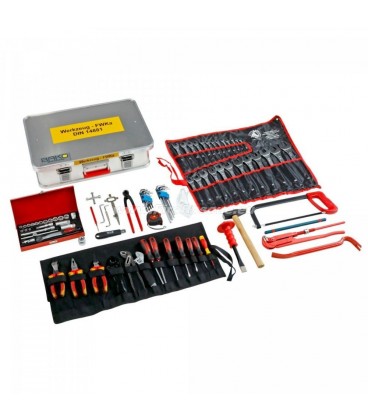 BAKO HAND TOOL SET IN A CASE - DIN 14881-FWKa