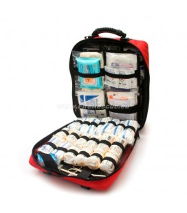 CIVIL PROTECTION FIRST AID BACKPACK WITH CONTENT