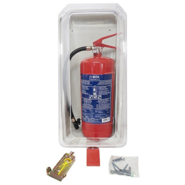CRYSTAL CABINET FOR FIRE EXTINGUISHER 9-12 KG/LIT